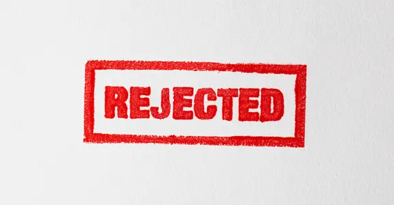 how to respond to a donation rejection