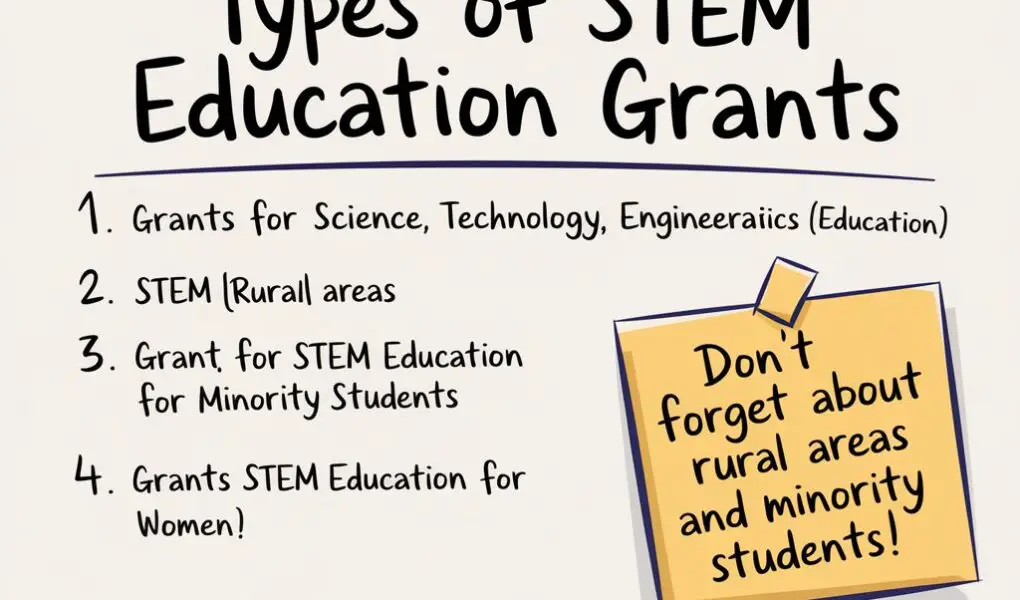 Types of STEM Education Grants