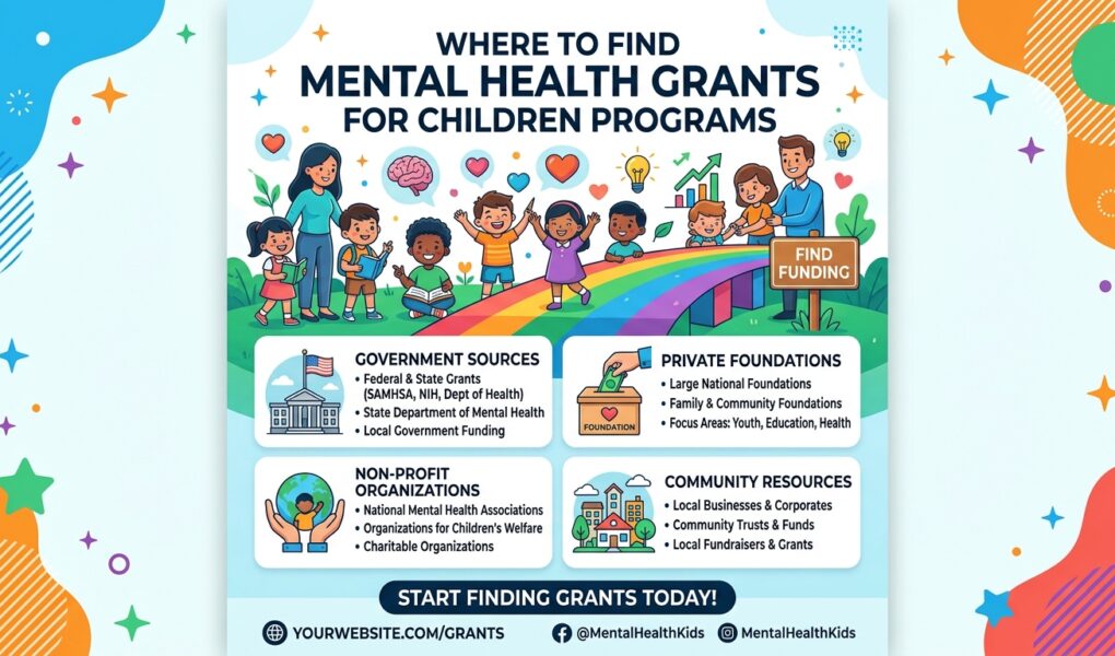 Where to Find Mental Health Grants for Children Programs