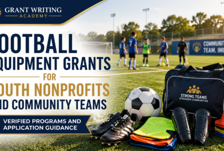 Football Equipment Grants for Youth Nonprofits and Community Teams