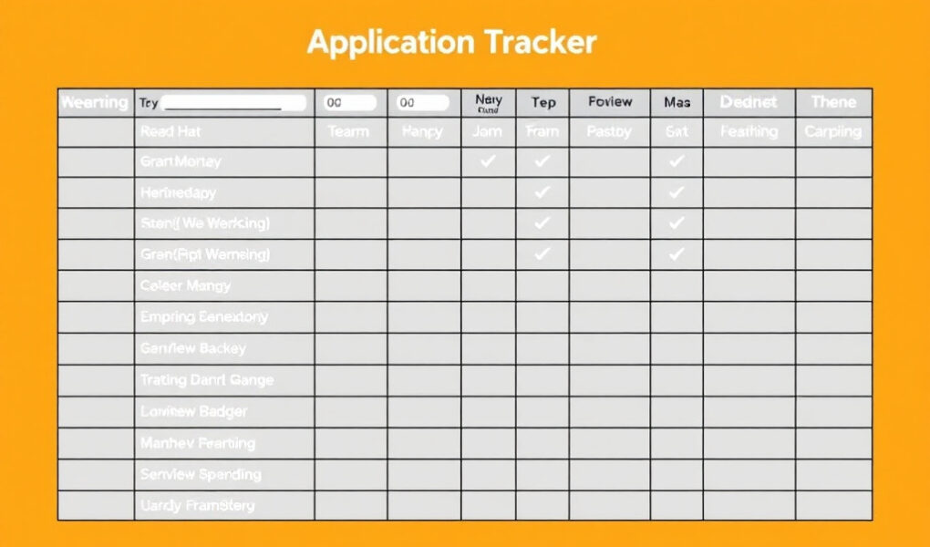 Grant Application Tracker Template: Organize Opportunities, Deadlines, and Follow-Ups