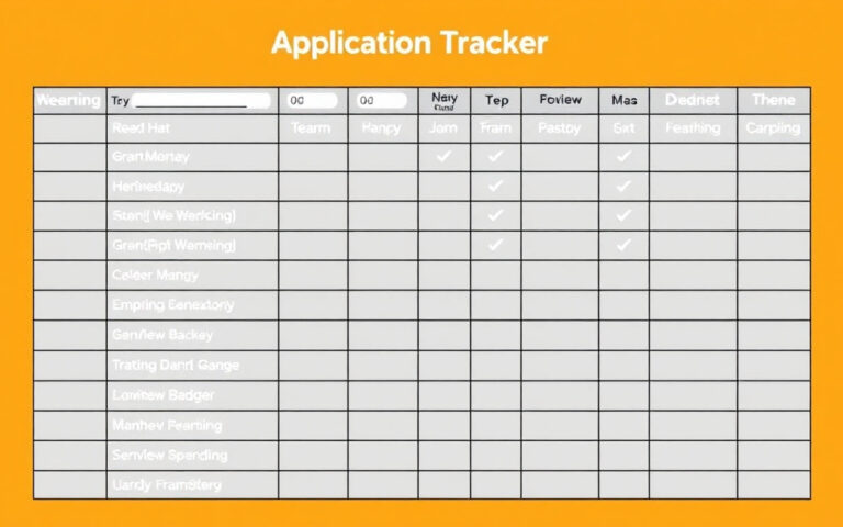 Grant Application Tracker Template: Organize Opportunities, Deadlines, and Follow-Ups
