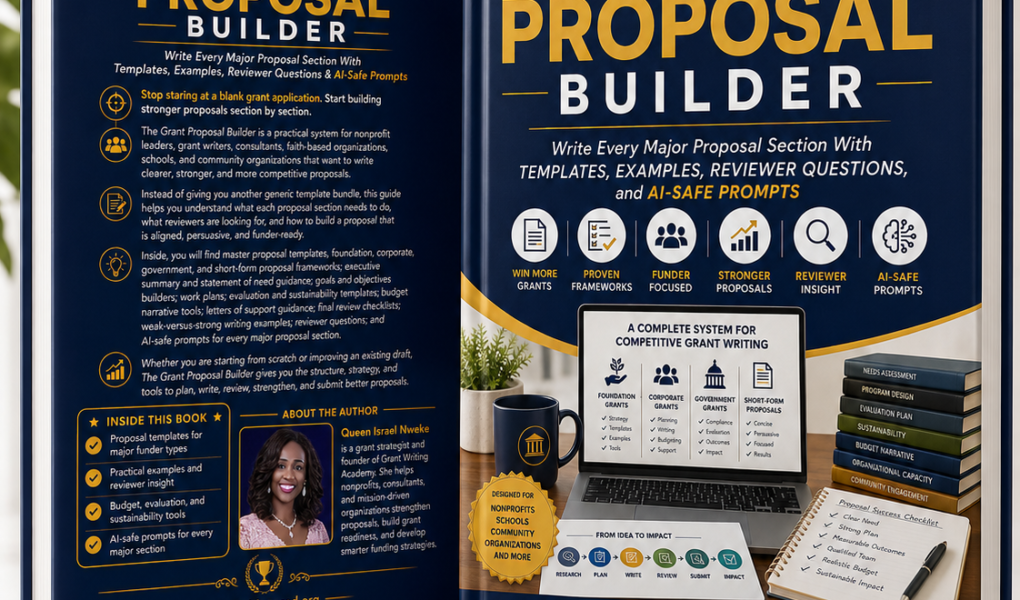 The Grant Proposal Builder: How Nonprofits Can Strengthen Grant Proposals Before the Next Funding Cycle