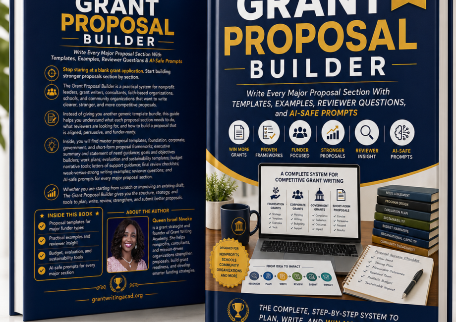 The Grant Proposal Builder: How Nonprofits Can Strengthen Grant Proposals Before the Next Funding Cycle