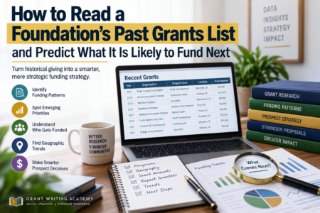 How to Read a Foundation’s Past Grants List and Predict What It Is Likely to Fund Next