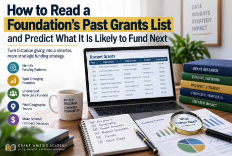How to Read a Foundation’s Past Grants List and Predict What It Is Likely to Fund Next