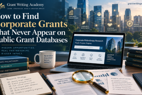 How to Find Corporate Grants That Never Appear on Public Grant Databases
